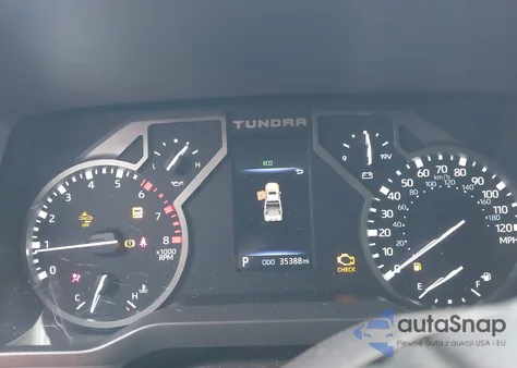 2022 Toyota Tundra Sr5 z USA, uszkodzony, nr VIN 5TFLA5ABXNX001937